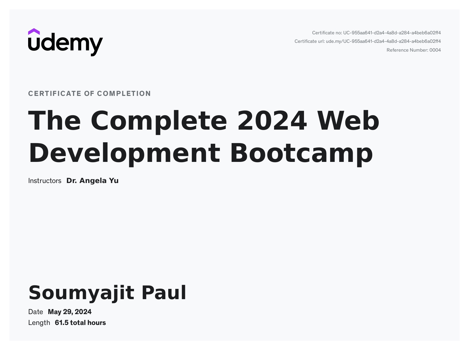 Certification 3